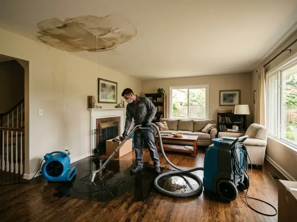 attic-pipe-burst-ceiling-drip-008 — frequently asked questions, Water Damage Restoration & Carpet Care in Rensselaer, IN